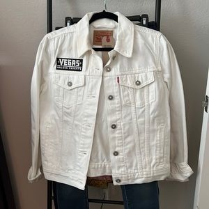 Vegas golden knights VGK custom denim jacket